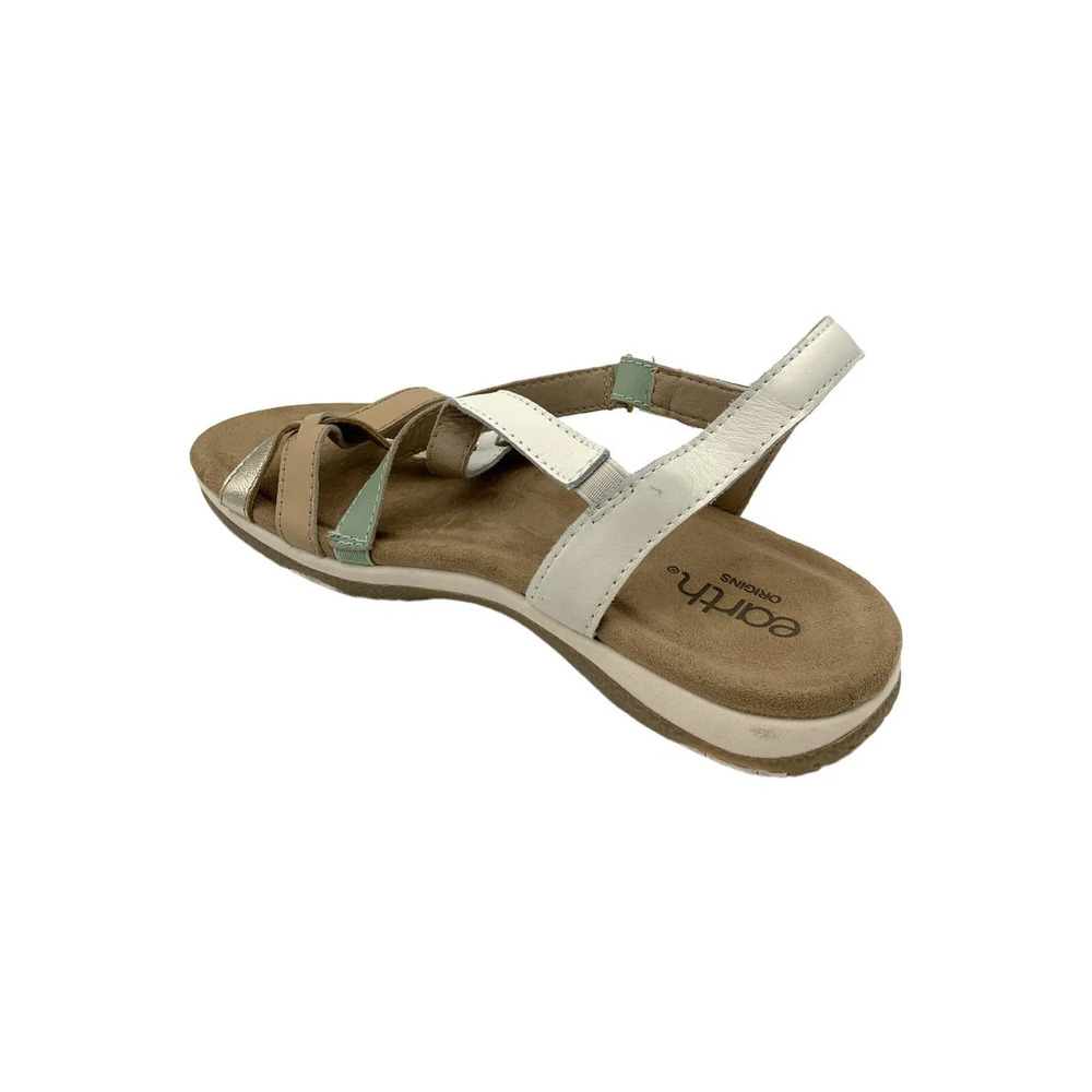 Earth Women's Sterling Sport Sandal White/Gold - Medium - Picture 3 of 3